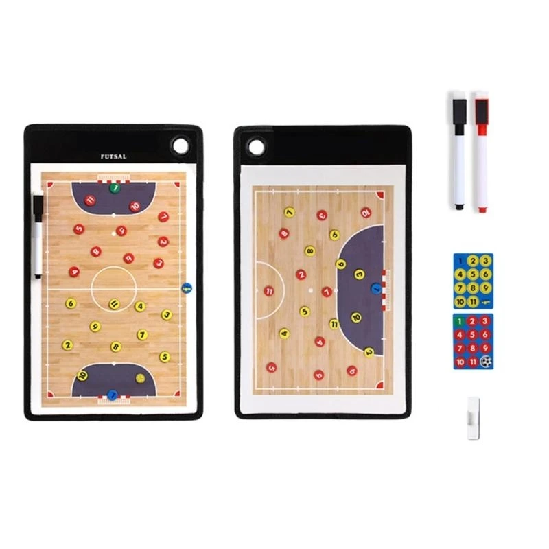 Tablero estrategia baloncesto profesional con bolígrafo escritura y hojas magnéticas, juego tablero entrenamiento