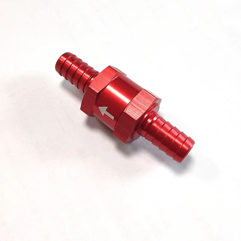 JIAX 4mm 6mm 8mm 10mm 12mm 14mm Aluminum One Way Fuel Non Return Check Valve Petrol And Diesel Oil Fuel Check Valve