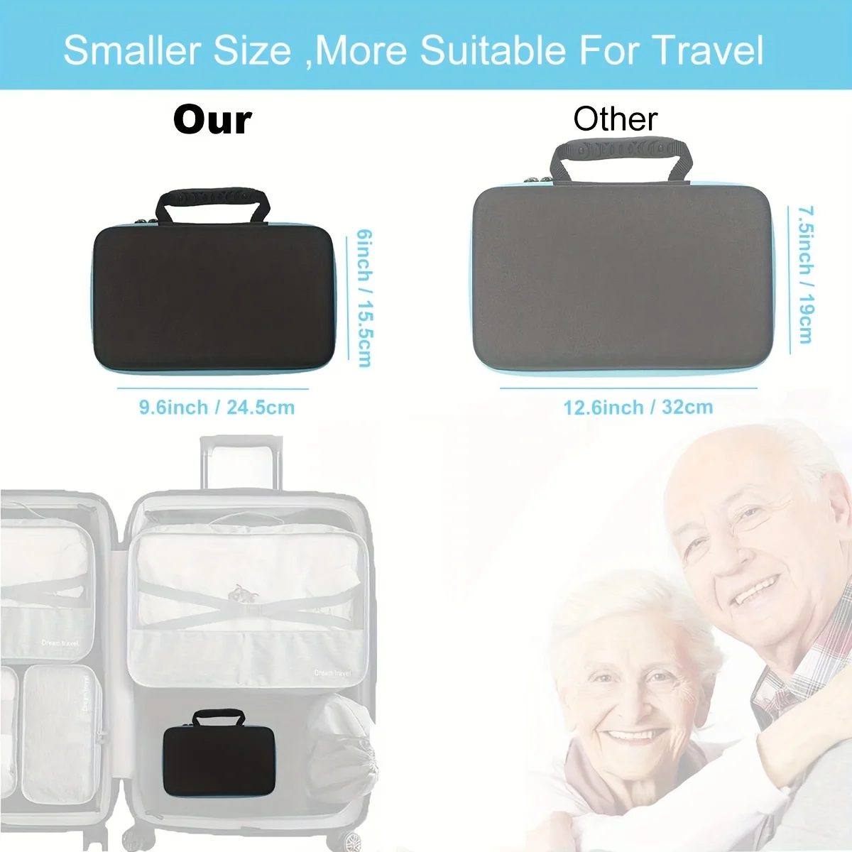 Monthly Pill Organizer 2 Times a Day, 30 Day Travel Pill Box Organizer with 32 Daily Compartments