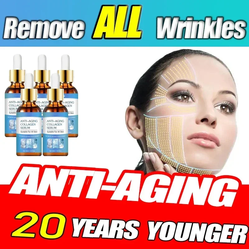 

Retinol Wrinkle Remover Face Serum Anti-Aging Anti-Wrinkle Collagen Essence Brightening Firming Whitening Moisturizing Skin Care