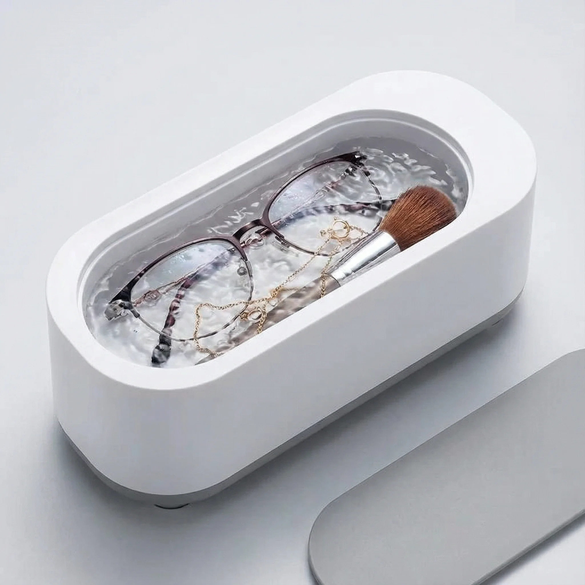 Multifunctional Vibration Cleaning Machine: 1PC, for Contact Lenses, Watches, Jewelry, Teeth view 2