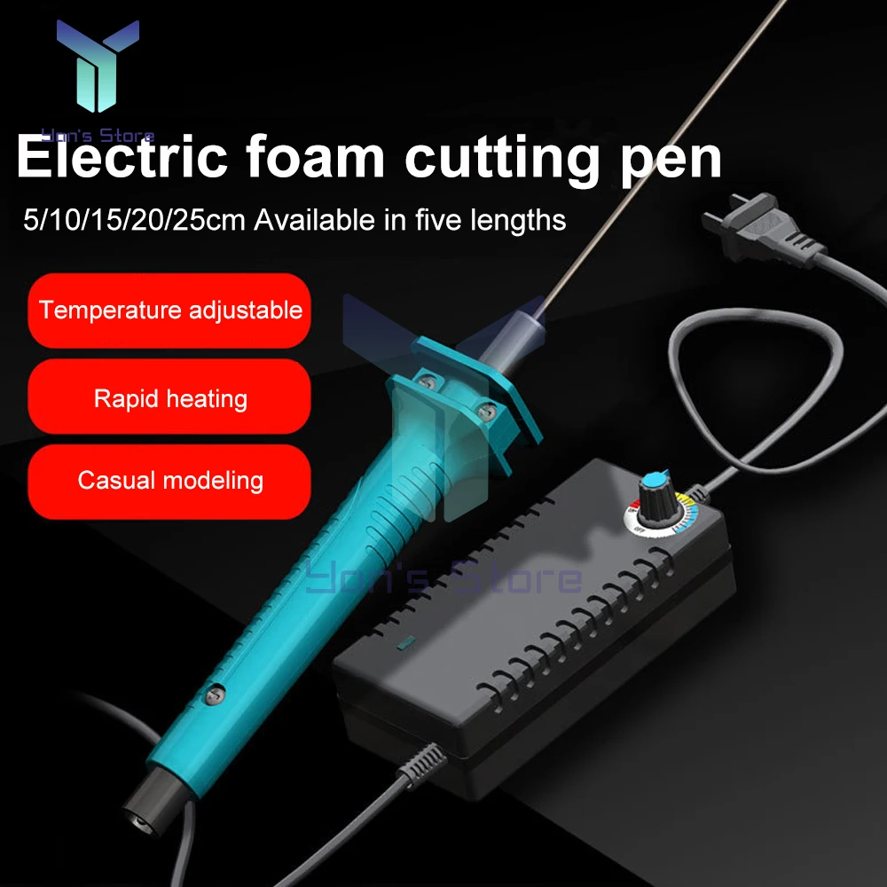 

1Pc Foam Cutter Pen 15-35W AC100-240V Electric Foam Polystyrene Cutting Machine Portable Styrofoam Cutter DIY Foam Cutting Tools