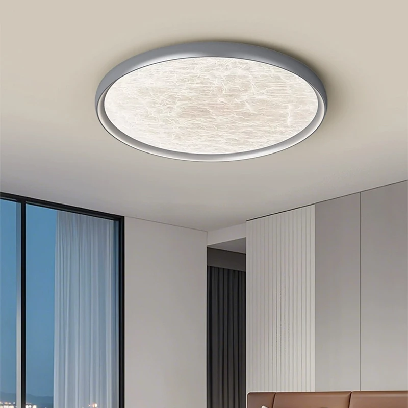

Modern Minimalist Round LED Ceiling Lamp Cool Light Warm Light Ceiling Lamps For Bedroom Living Room Bathroom Indoor Lighting
