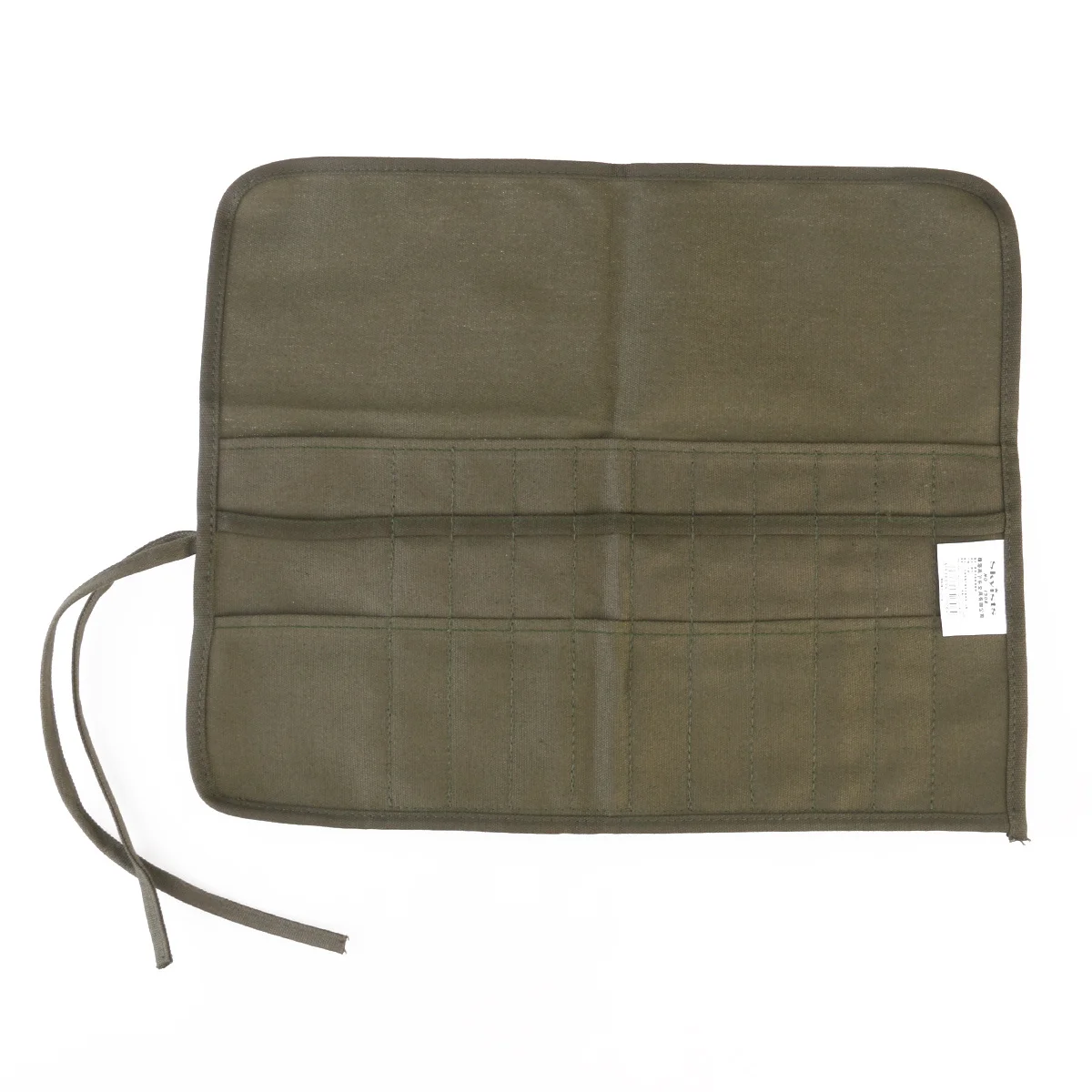 

Painting Brush Holder Bag Canvas Green Size 42x325cm Roll Up Design Painting Brush Storage Case Organizer Portable
