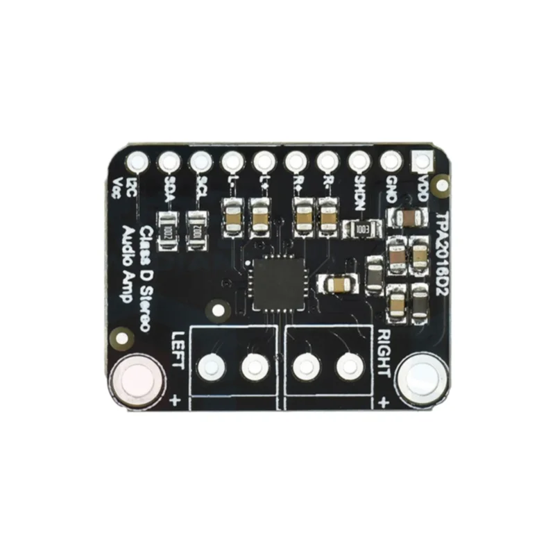 TPA2016 2x2.8W I2C AGC Audio Amplifier Board Class D Efficient for DIY Speaker