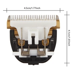 Grooming Ceramic Cutter Head Razor Blade 45Mm 24 Teeth for Animal Clipper Trimmer