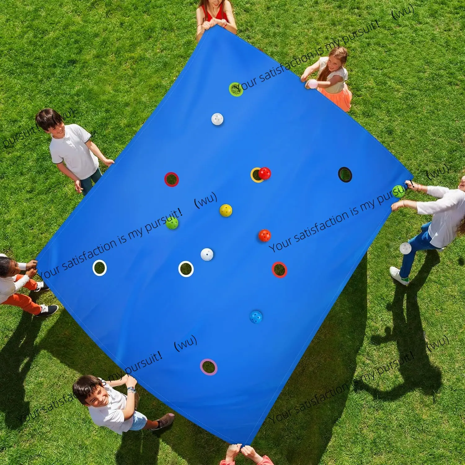 Cave Tarpaulin Team Building Game Set, Practice Activities Cooperative Group, Teamwork