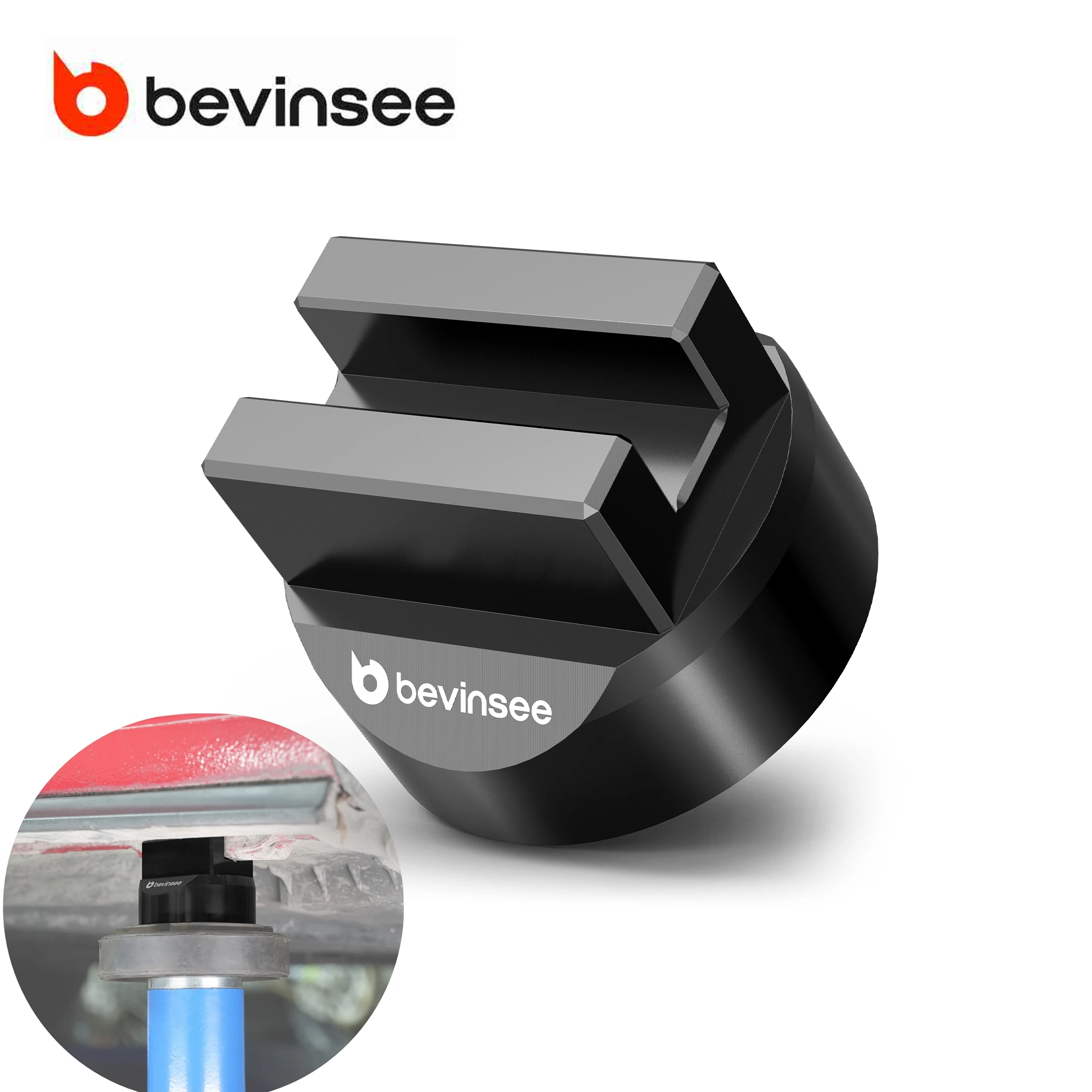

BEVINSEE Jack Pad Adapter for VW for Golf MK7 MK7.5 for Golf 8/8.5 for Golf MK6 for Audi A3 8V
