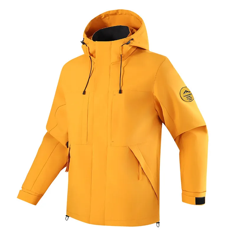 Mens Woman Shell Jacket Windbreaker Unisex Men Hunting Outdoor Sports Running Waterproof Hooded Jackets Women Male Coat W07