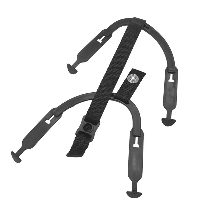 A07T-Ice Hockey Helmet Chin Strap 8 Single Strengthened Snap Chin Strap Replacement Parts