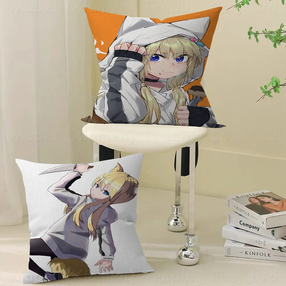

Kemono JihenPillow Gift Home Office Decoration Pillow Bedroom Sofa Car Cushion CoverPillow Case