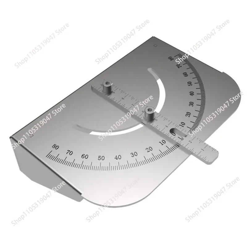 Bending machine Magnetic suction angle Angle auxiliary tool Arc bending forward push positioning Bilateral positioning