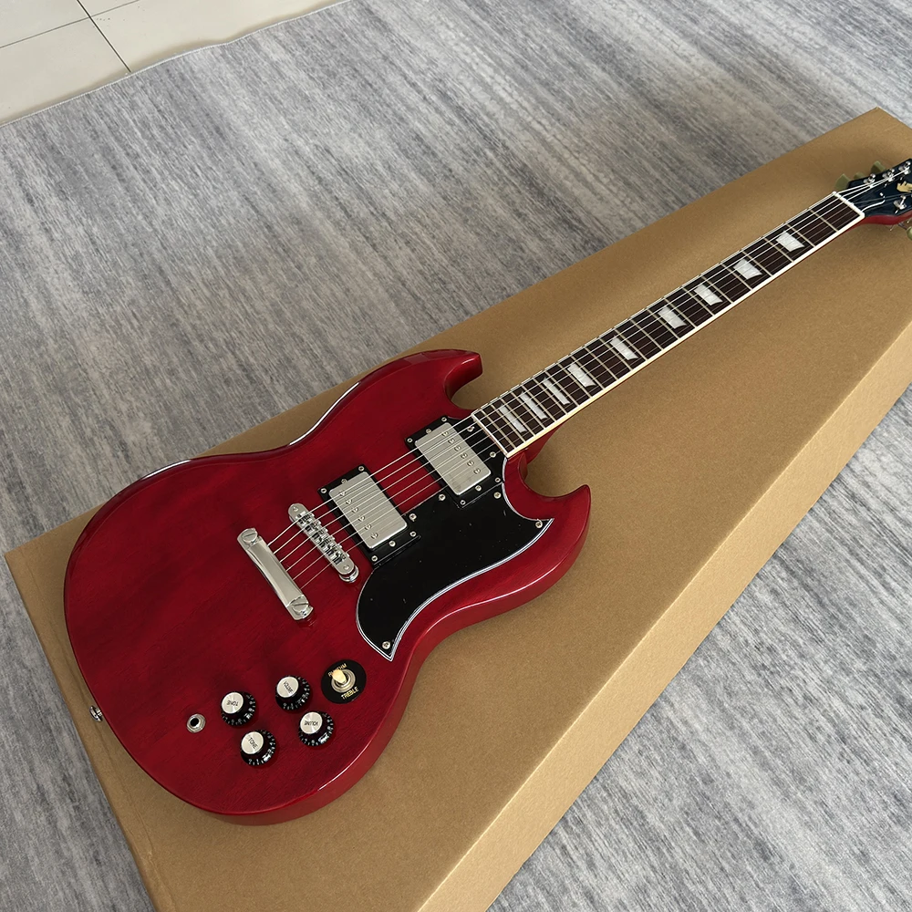 

High quality SG electric guitar,rosewood fingerboard,high grade ABR-1 bridge,in stock