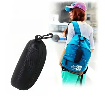 5/10個便攜式拉鍊太陽眼鏡保護盒眼鏡盒牛津布旅行眼鏡盒配件帶掛鉤 8 最佳銷售 墨鏡盒 - №8