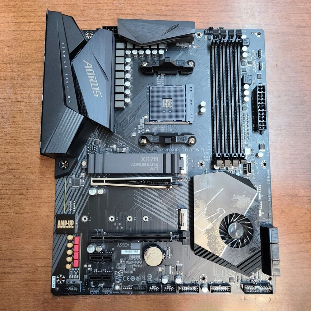 X570 AORUS ELITE WIFI Motherboard 4XDDR4 128GB ATX AM4 Desktop Mainboard