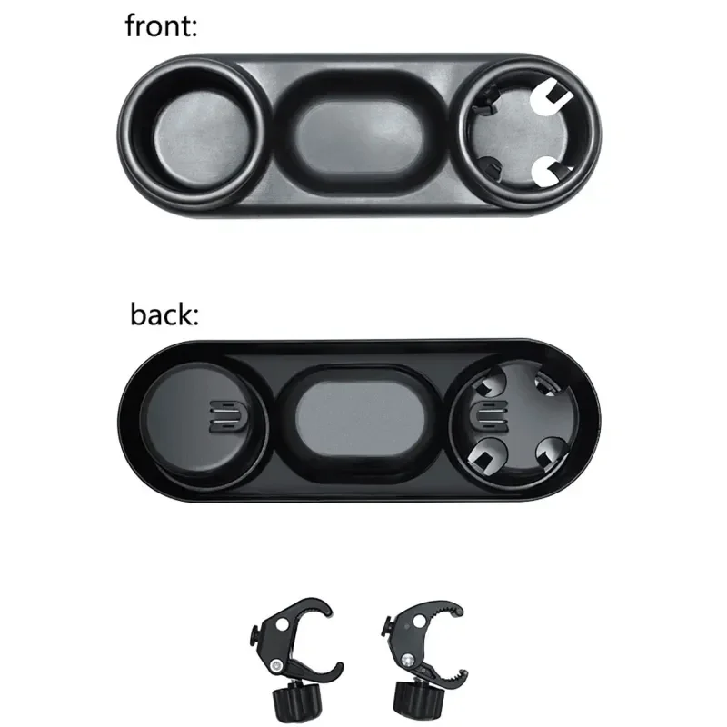vvocci Dining Plate Baby Dinner Table Tray Universal Kids Stroller Pushchair Self-feeding Dinner Snack with Cup Holder Pram Cart