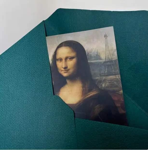 Tours de magie en gros plan de prédiction de Mona Lisa, carte choisie apparaissant, illusion de magie, accessoires de mentalisme