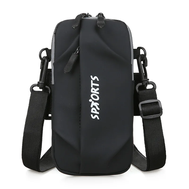 Men Chest Bag Mobile Phone Bags Waterproof Arm Bag Fashion Wrist Bags Running Mobile Phone Bag Arm Chest Bags