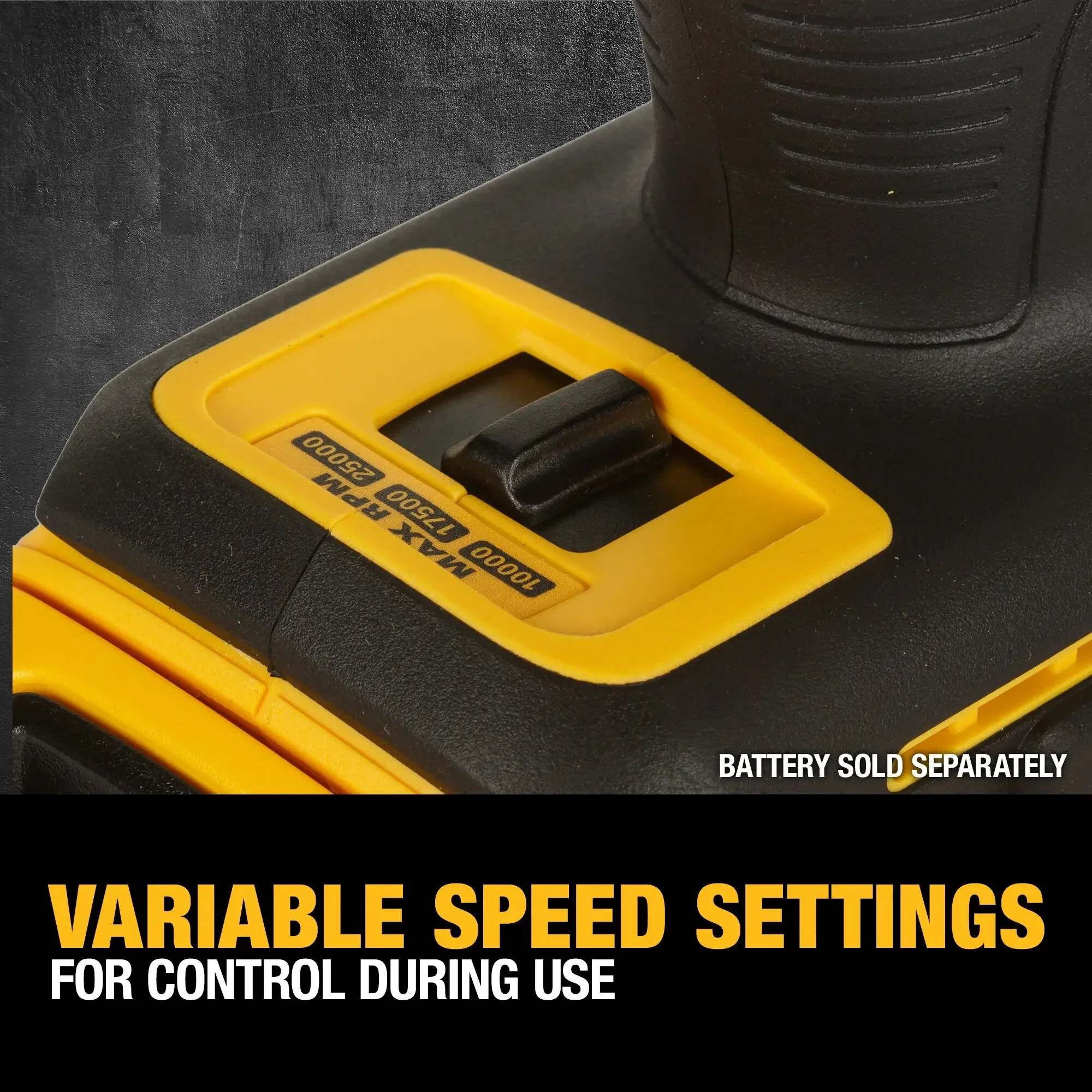 Imagem -05 - Dewalt-máquina de Polimento sem Fio Dewalt Die Grinder Velocidade Variável 20v Power Tools sem Escova Moagem Reta Dewalt Dcg426