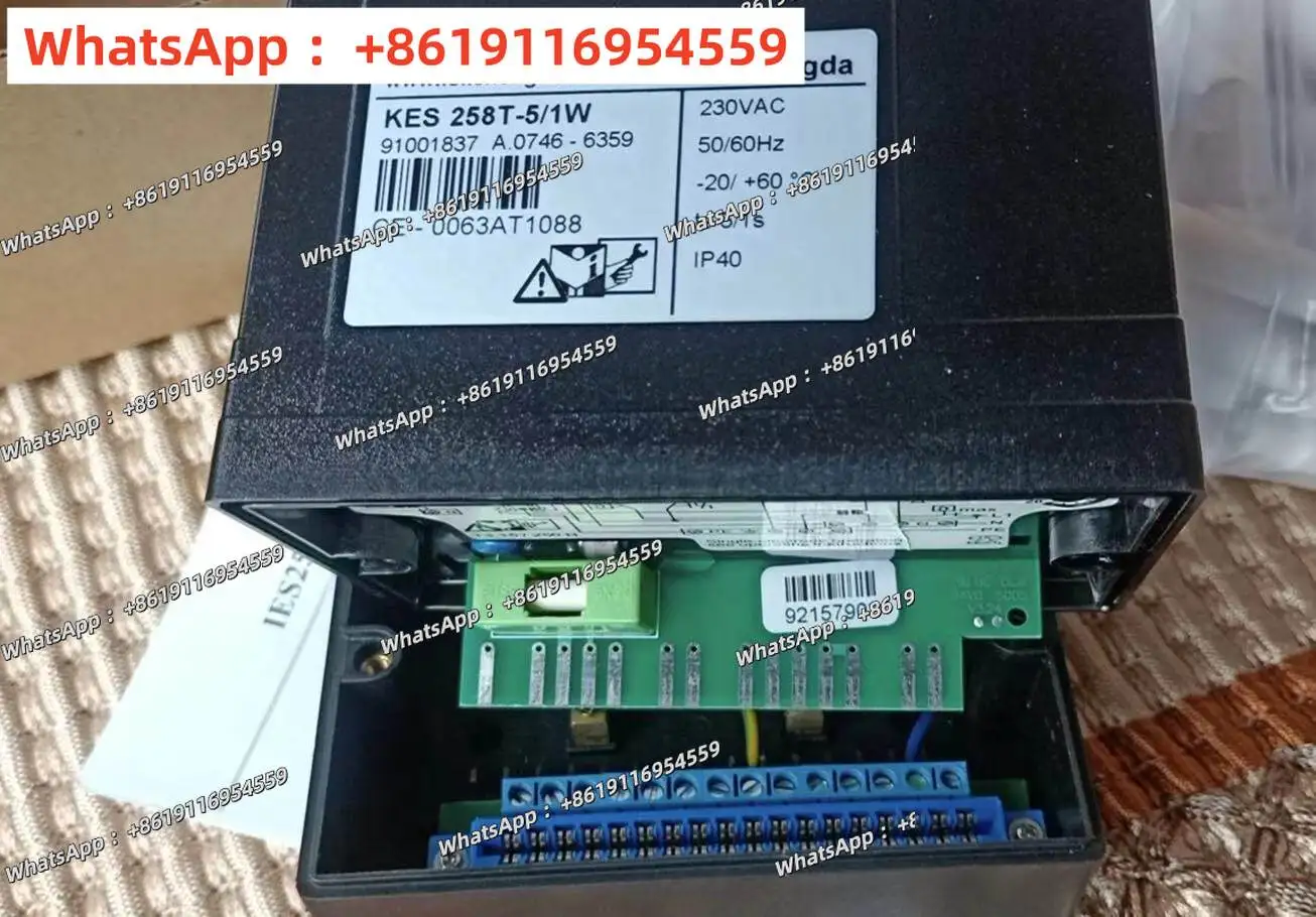 Flame probe, flame detector UVS1, ignition controller KES 258T-5/1W