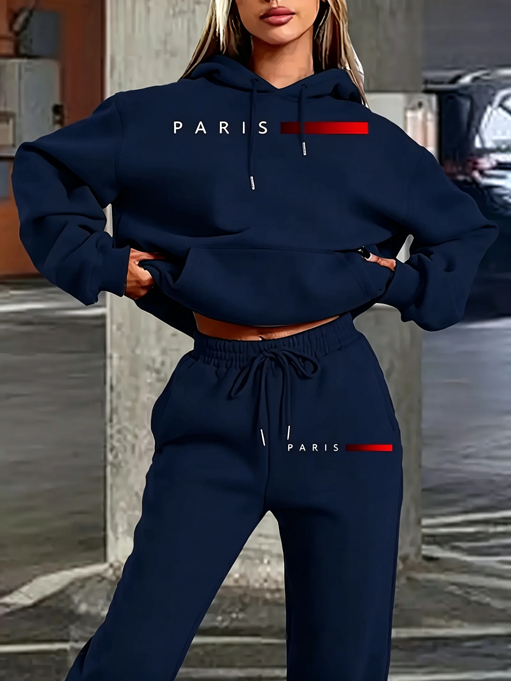 Nowe damskie komplety: bluza z – Women'S Fashion Paris recenzja i cena