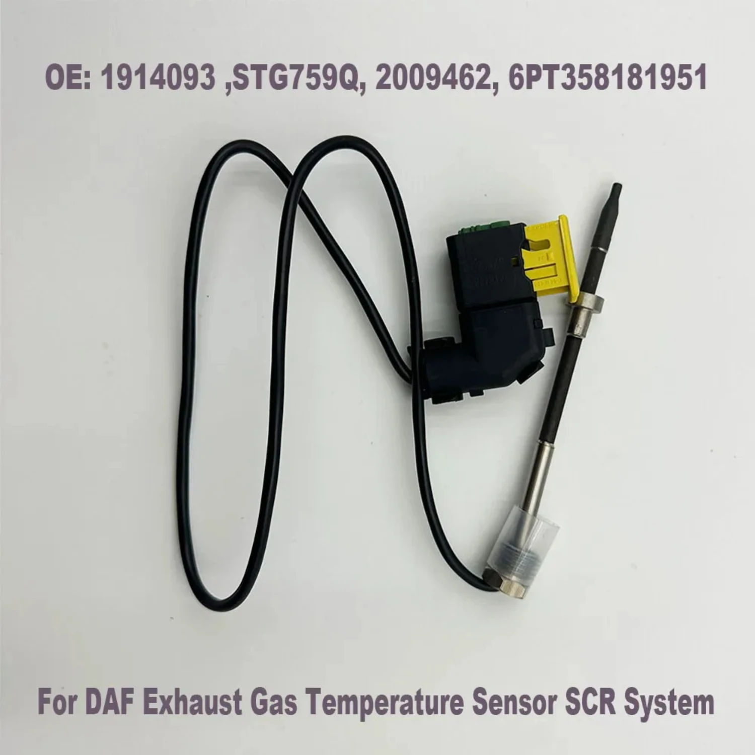 High Quality EGT Sensor STG759Q 2009462 for DAF SCR System - NEW Model