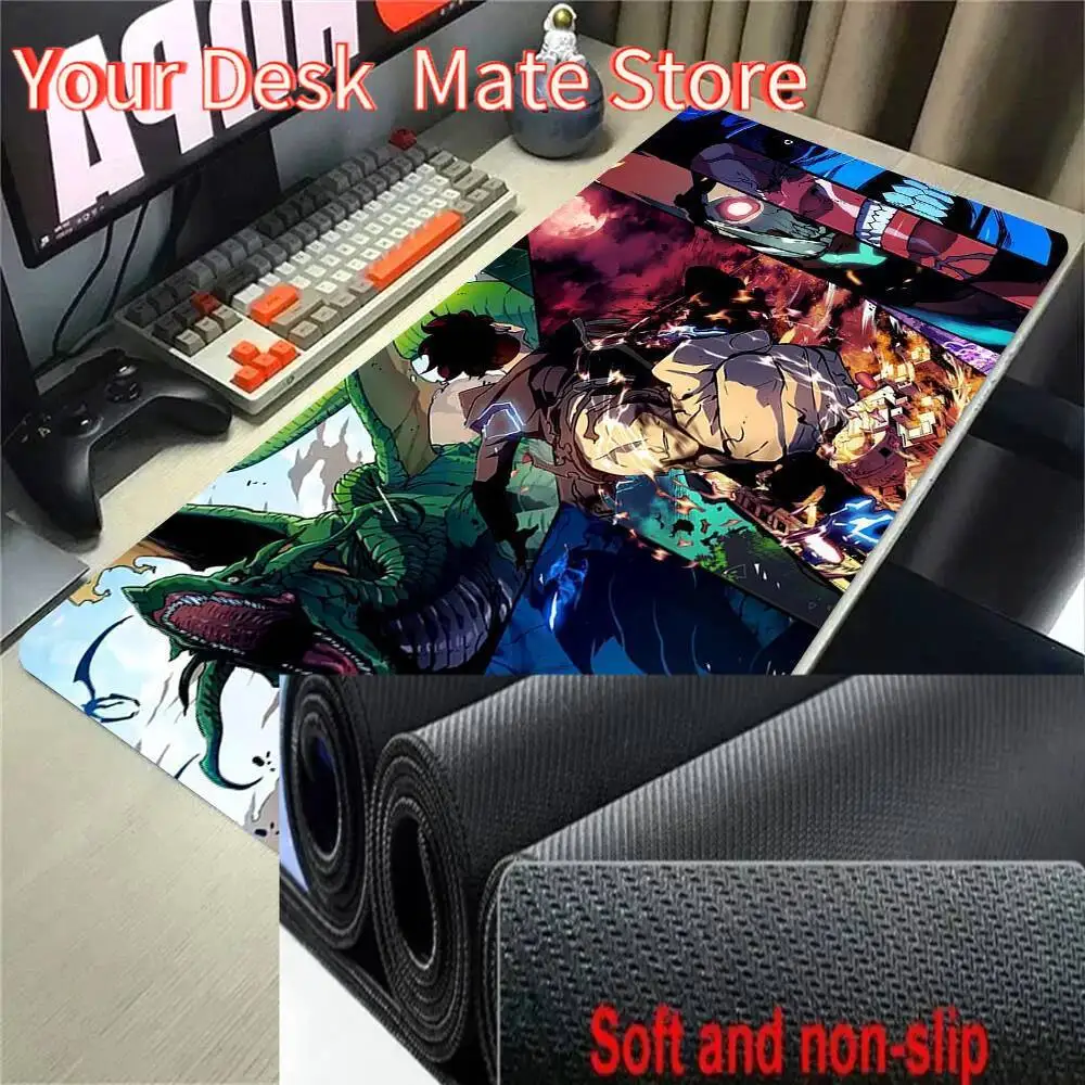 

Gaming Accessories Mouse Pad Xxl 500x1000mm Rubber Mousepad Anime Solo-Levelings Mause Pad Keyboard Computer Gamer Desk Mat