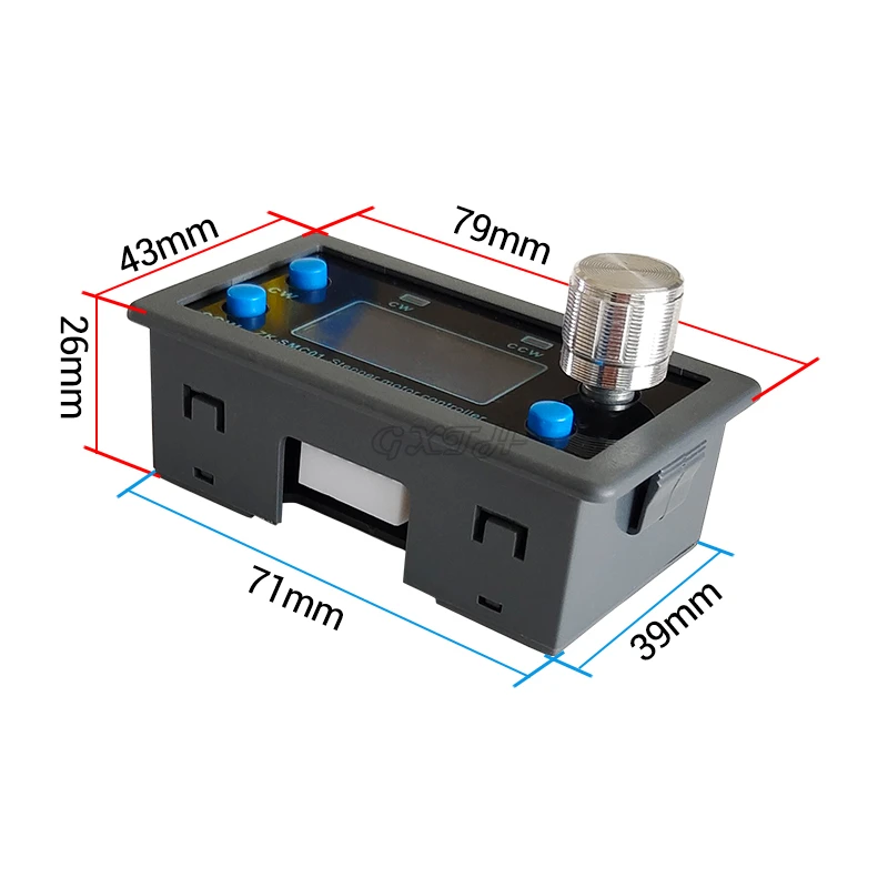 SMC01 42 57 Stepper Motor Controller Positive Reverse Angle Pulse Speed Control Board Programmable PLC Serial Communication