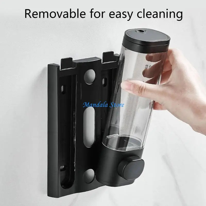 

U2JC 300mL Manual Soap Dispenser Wall Mounted Hand Press Soap Dispenser for Dish