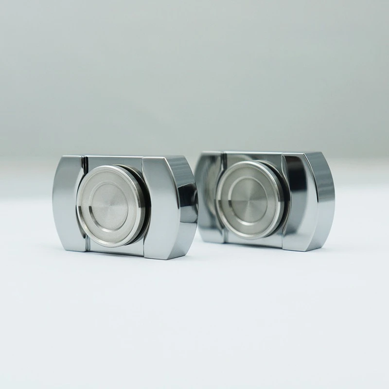 King Fidget Spinner main toupie pointe métal EDC Fidgeting soulager le Stress réduisant jouets Anti anxiété bureau rotatif