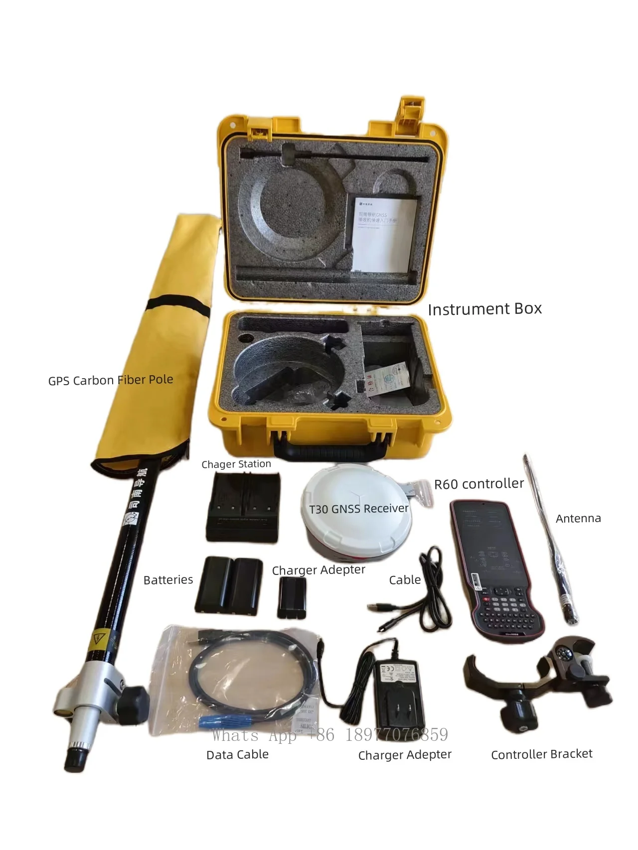 Alta estabilidad Sino T30 GNSS GPS RTK con receptor IMU GNSS para topografía terrestre