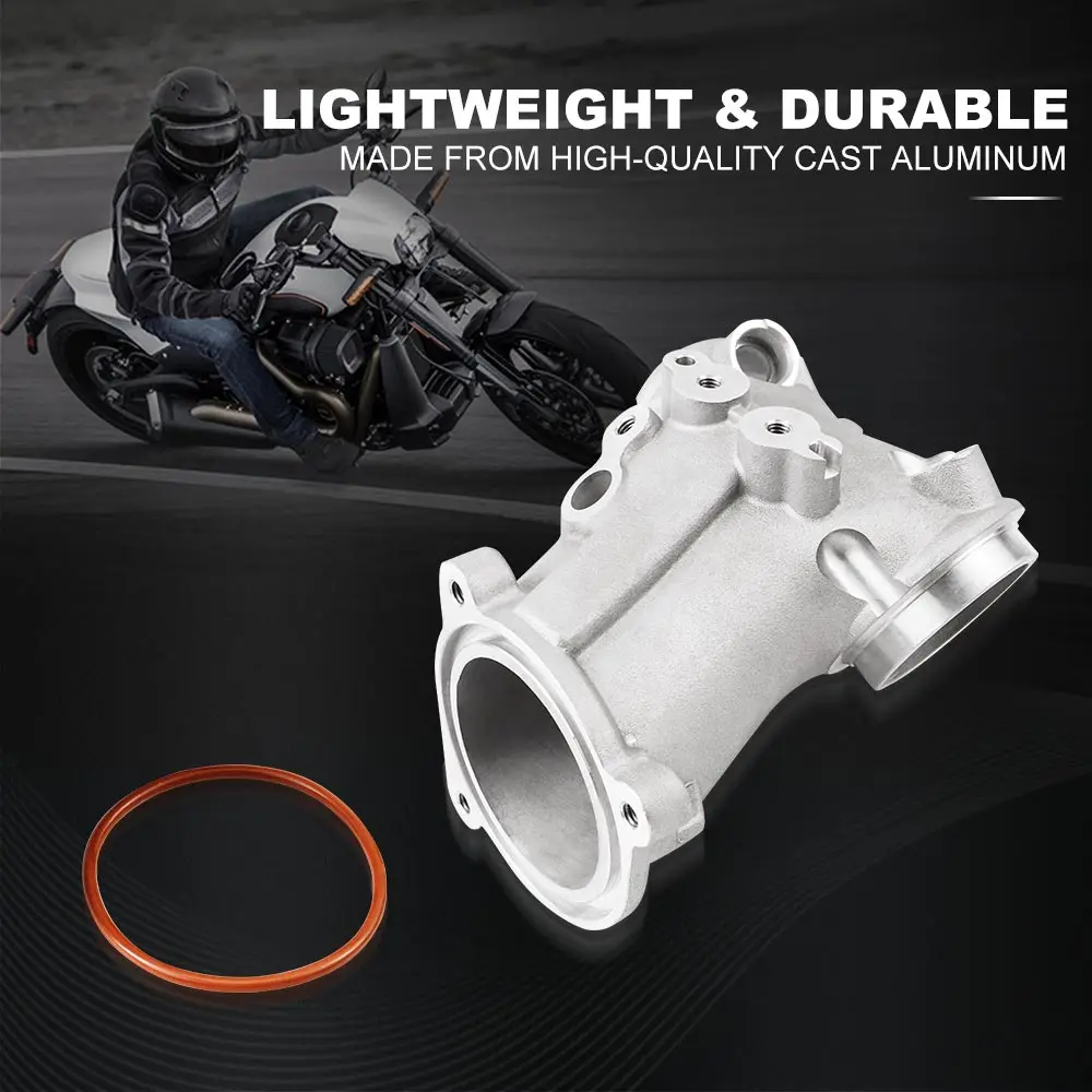 (EU-Lager) Für Harley M8 Motor Street Glide Road Glide Road King 57mm Ansaugkrümmer Fat Bob Fat Boy 114 Breakout Softail CVO – Detail 6