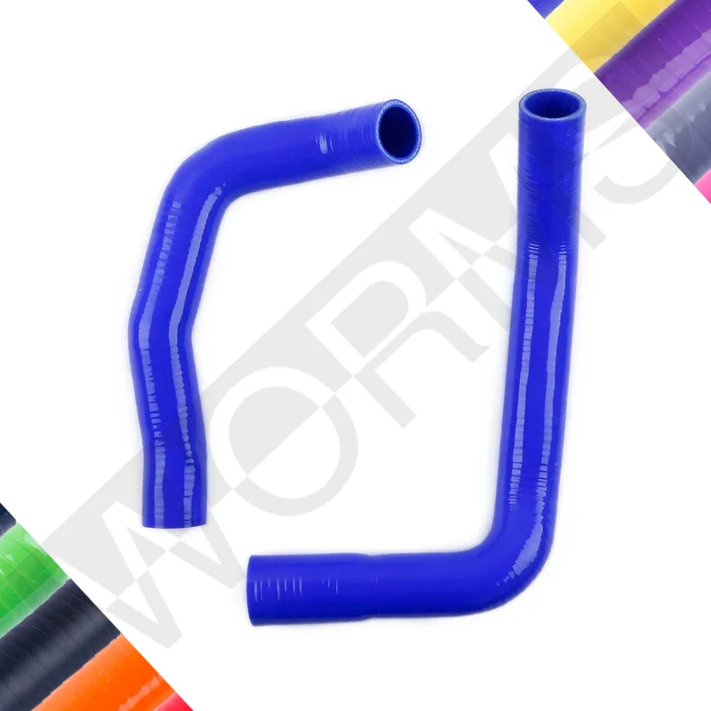 For 1968-1974 Chevy II Nova 4.1L 250CU I6 Silicone Radiator Upper Lower Hose Tube Kit 1969 1970 1971 1972 1973