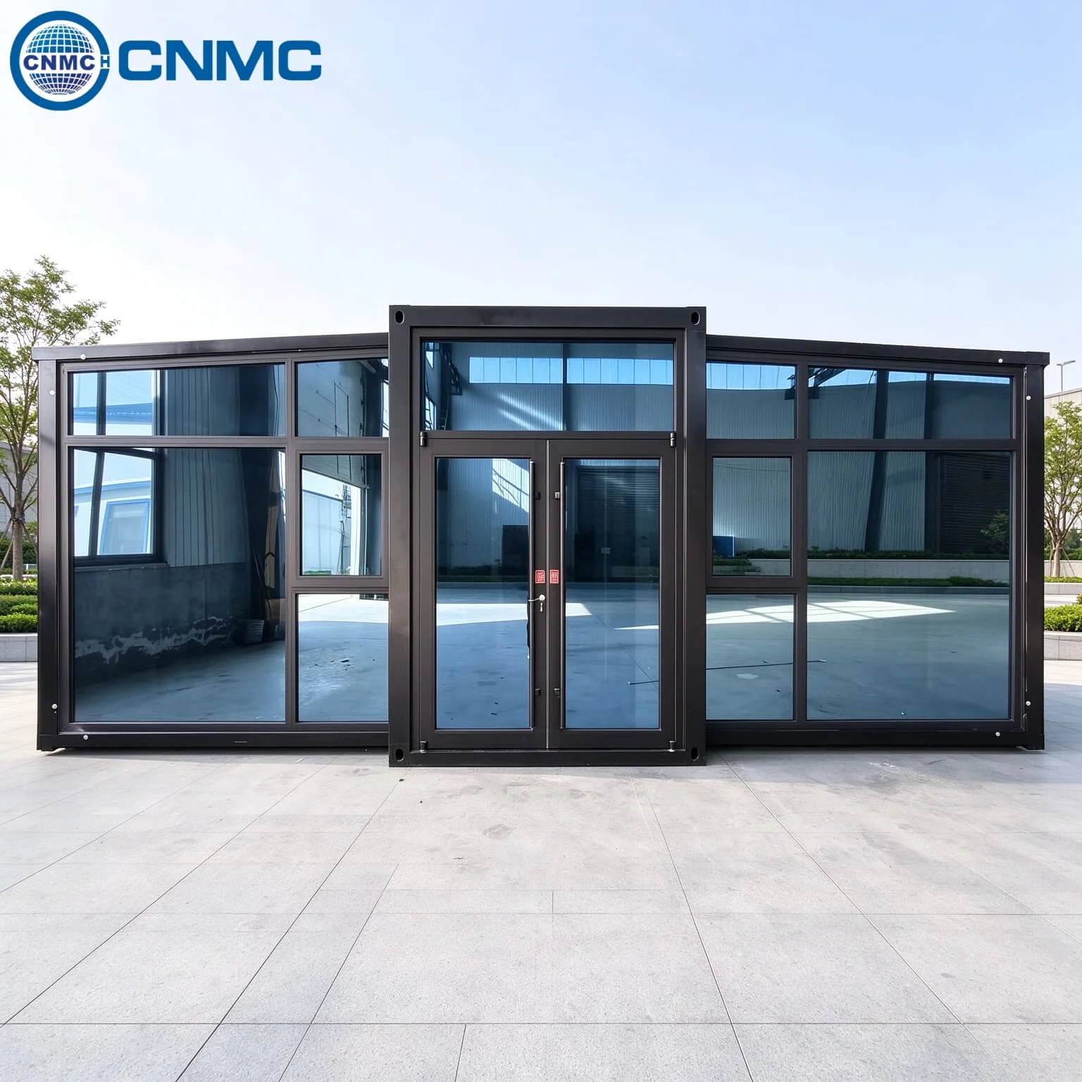 20FT Transport Friendly Container House Tough Steel Frame Eps Rockwool Pu Wall Mgo Floor Alloy Window Site Camp