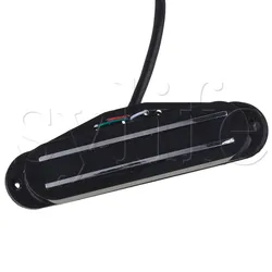 Dual Rail Dual Coill Magnetic Pickup Humbucker for Electric Guitar Black