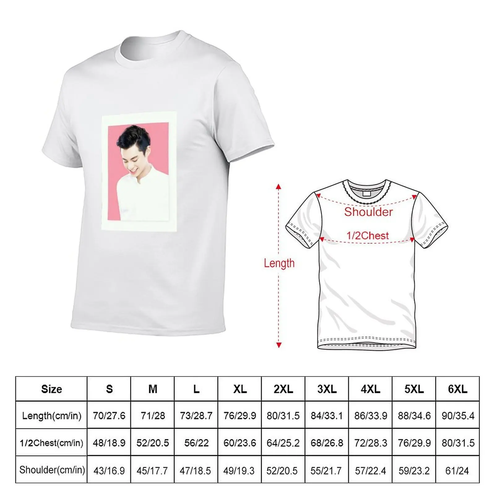 DYLAN WANG T-Shirt man t shirt designer printed t shirts for man mens graphic t shirts T-shirt