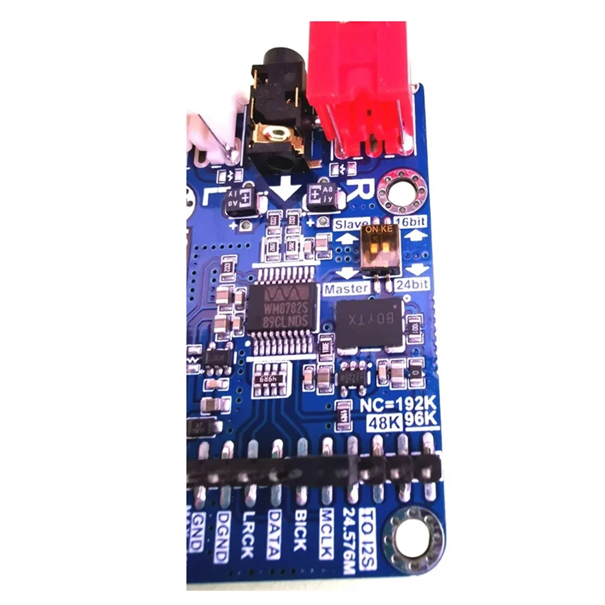 ADEGBO-Improved DLHiFi I2S ADC HiFi Audio Acquisition Card Module