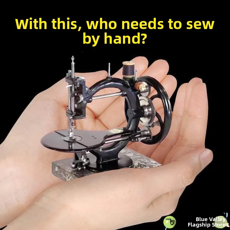 

Portable Handheld Sewing hine for Home Use Outdoor Travel Suit Leg Hemming DIY Sewing Kit Cact Size Hand Sewing