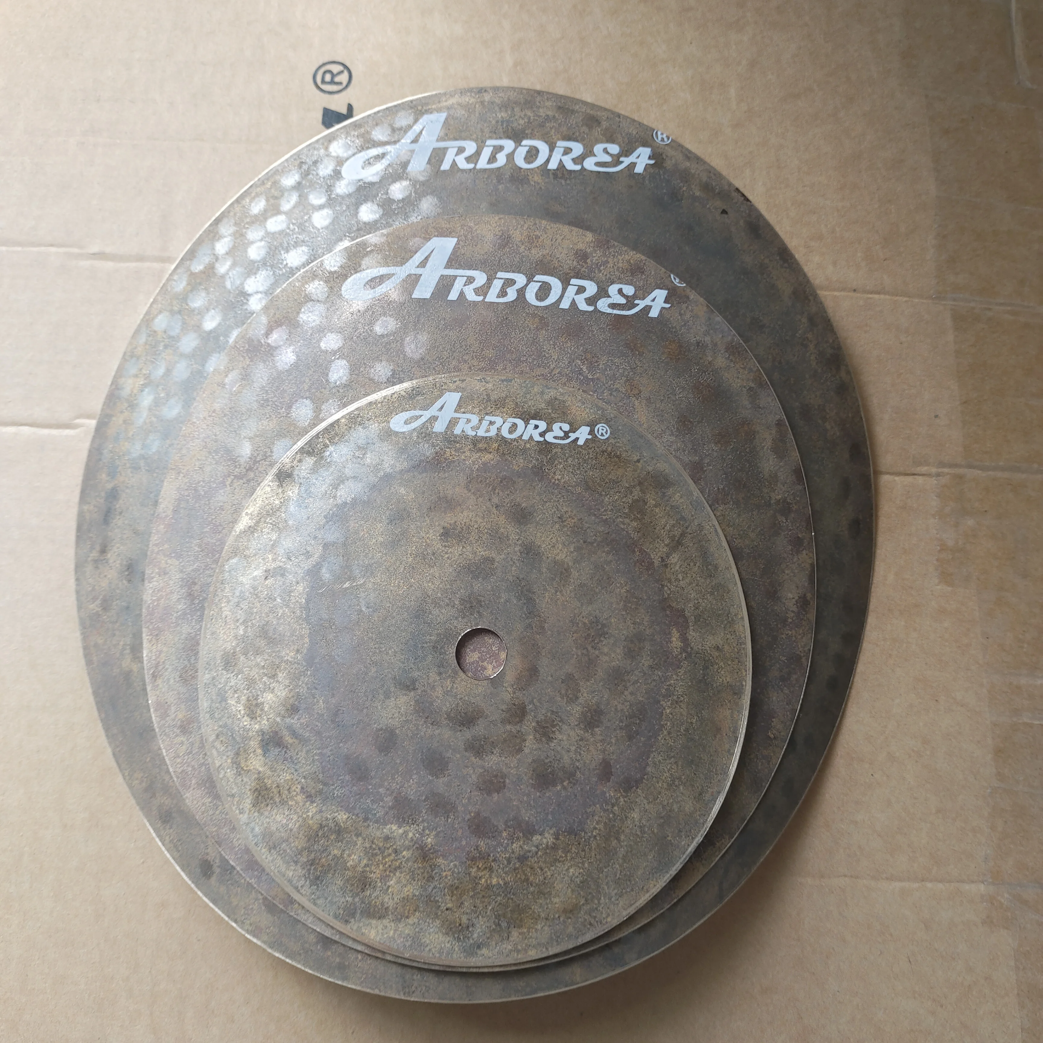 

Arborea Brand Clap Stacks Cymbals 6 8 10 inch