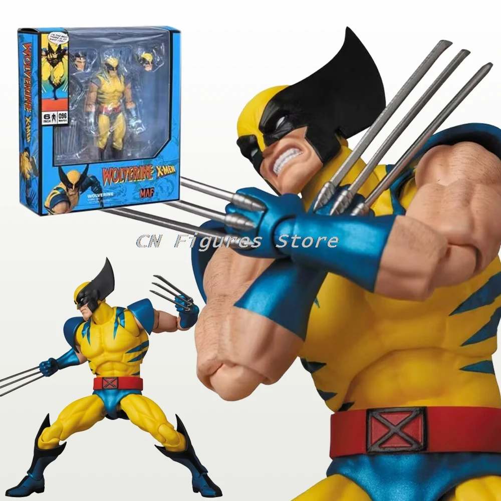 Mafex 096 Wolverine Figure Comic X-Men Action Figure Shf Anime Figure Model Toy Doll Collection Christmas Gift