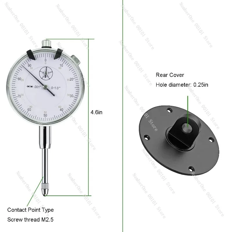 High-efficiency magnetic watch holder, essential for brake disc testing, universal serpentine design