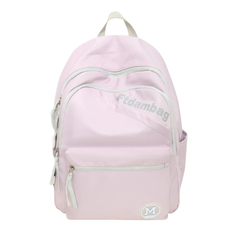 Harajuku Mochila Escolar Casual Mochila Escolar Nylon para Mulheres Homens Mochila para Laptop Mochila Legal Feminina Bolsas