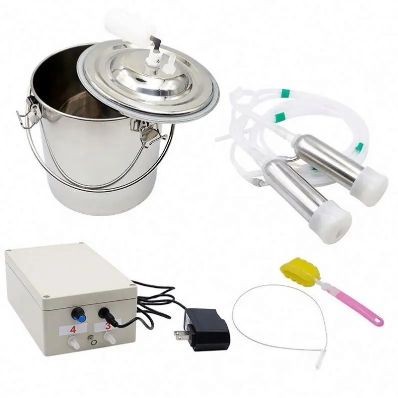 Speed Adjusta ble Multifunctional Electric Goat Cow Sheep & Cattle Milking Machine-Porta ble Farm Equipment with Engine