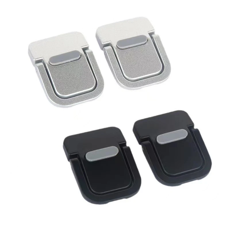 1 Pair Laptop Stand Computer Keyboard Holder Foldable Mini Size Computer Support Holder Space-saving Desk Organizer Laptop Riser