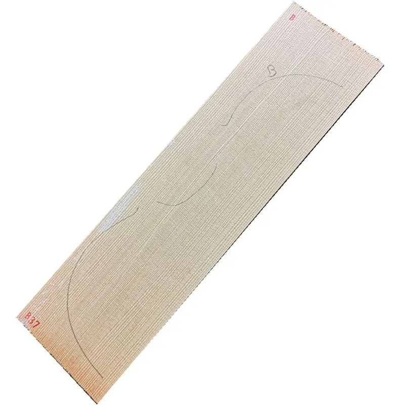 Imported B  European spruce violin panel material, wood, violin made of wood components