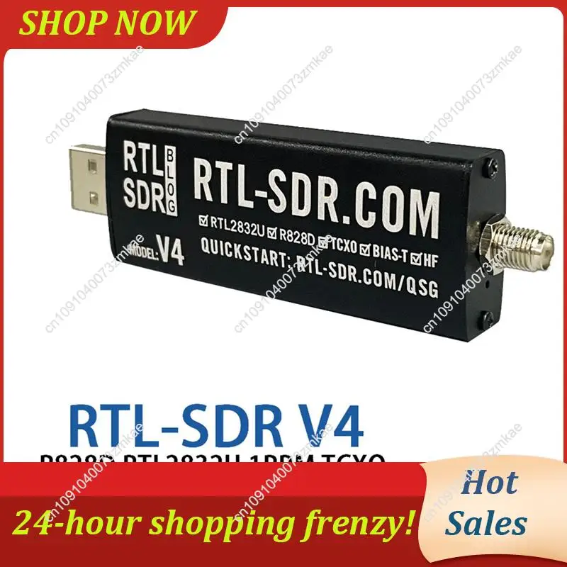 Daily Sale RTL-SDR Blog V4 Software Defined Radio 1PPM TCXO SMA RTLSDR Software Defined Radio mit Mehrzweckantenne