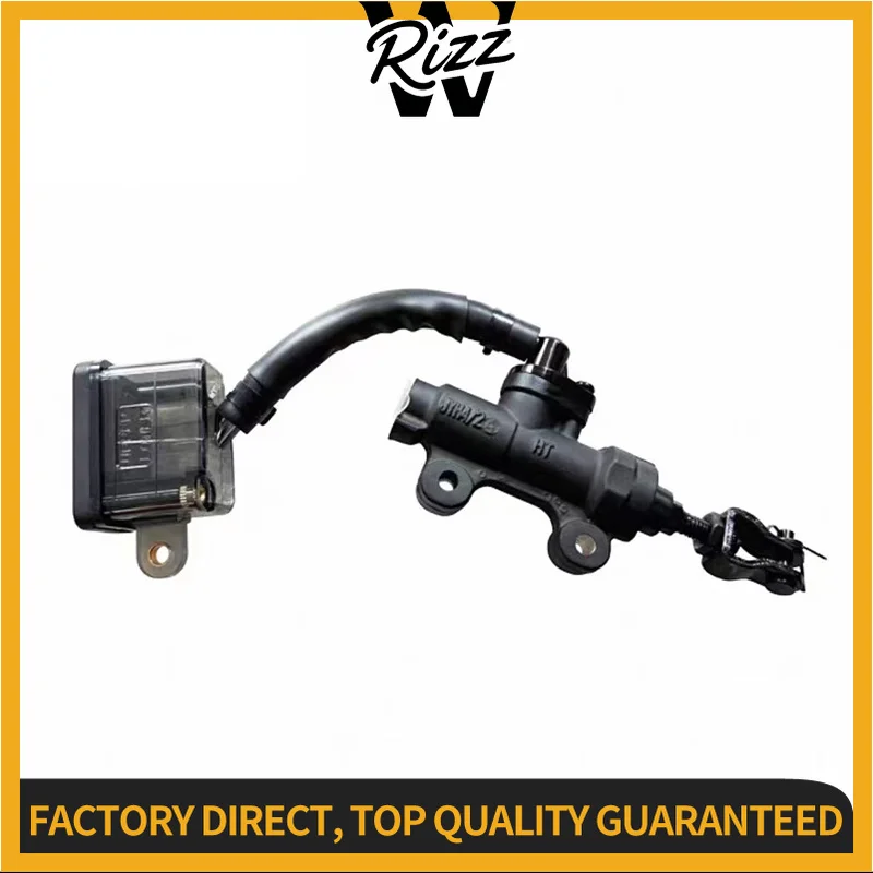 For CFMOTO 450NK 450SR 450 SR NK Rear Brake Main Upper Pump Oil Cup Assembly Rear brake Lower Pump Foot brake Oil Pipe