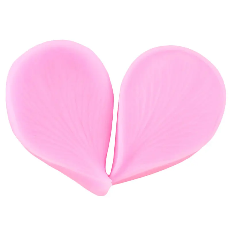 Flower Petals Silicone Mold Plumeria Cupcake Topper Fondant Molds DIY Cake Decorating Tools Candy Polymer Clay Chocolate Moulds