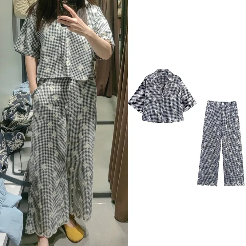 Trousers Sets Piece…