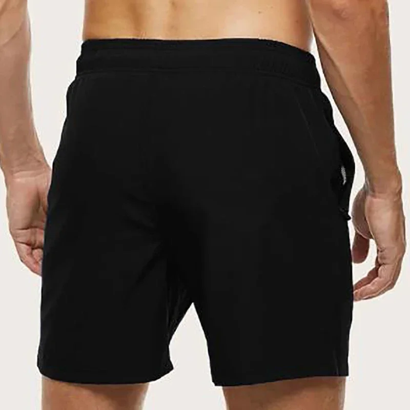 Men's Swim Trunks Summer Swimming Board Shorts Quick Dry Beach Shorts with Side Pockets and Mesh Lining Swimwear Bathing Suit